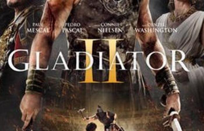 رياضة : حصيلة إيرادات فيلم Gladiator 2 في آخر أسبوع عرض