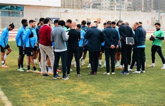 رياضة : مران الزمالك..جروس يطالب اللاعبين بالفوز على الإتحاد