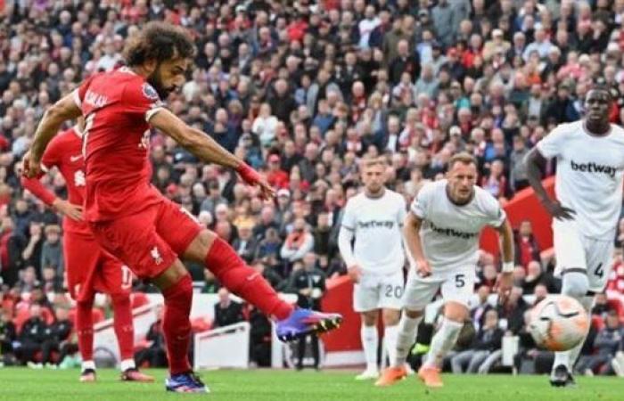 رياضة : محمد صلاح يقود تشكيل ليفربول أمام وست هام