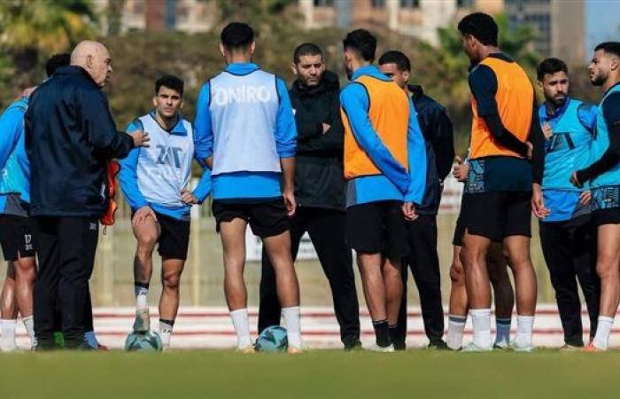 رياضة : جروس يحفز لاعبي الزمالك قبل مواجهة المصري