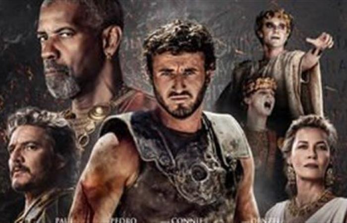 رياضة : هبوط إيرادات فيلم Gladiator 2 في مصر