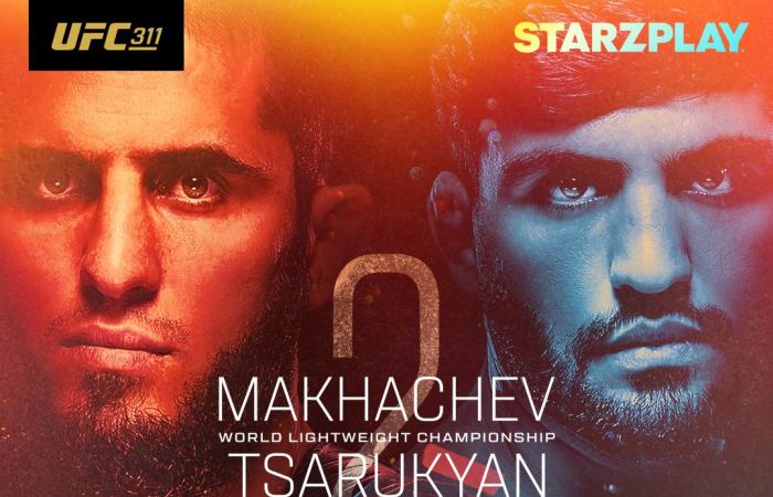 اخبار الرياضة اليوم : STARZPLAY تبث بطاقة القتال المرتقبة UFC 311