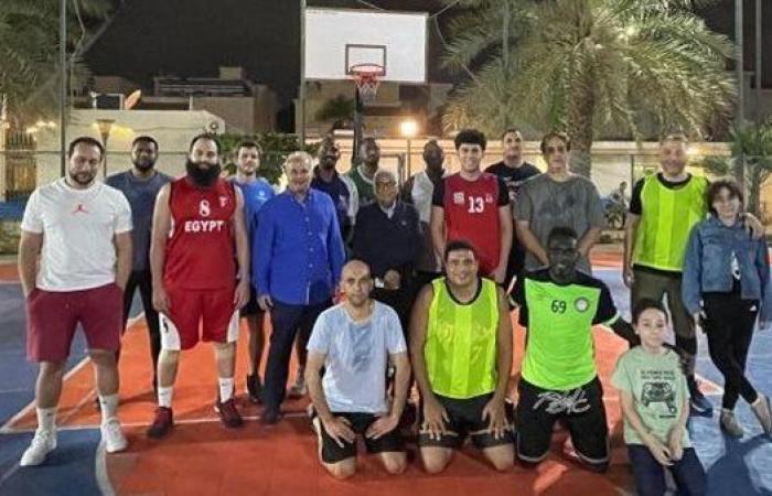 رياضة : منتخب المصريين بالسعودية يشارك في بطولة الجاليات العربية والأفريقية لكرة السلة بجدة