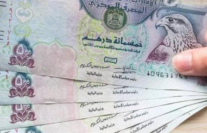 رياضة : استقرار سعر الدرهم الإماراتي في البنوك المصرية اليوم السبت