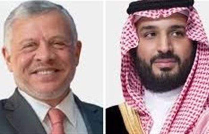 رياضة : ولي العهد السعودي وملك الأردن يبحثان التطورات الإقليمية